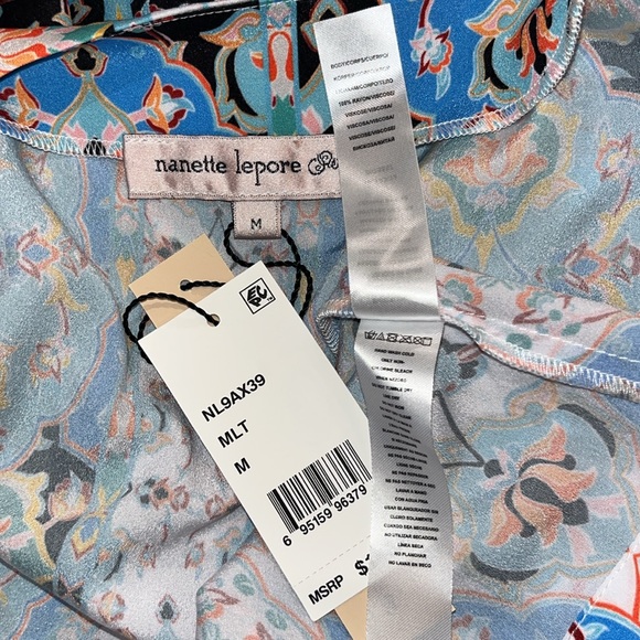 NWT Nanette Lepore “Tapestry” Swim Cover-Up Tunic Dress - Picture 13 of 13